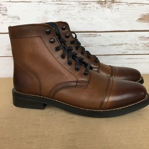 Thursday Boot Company Brown Handmade Cap Toe Ankle Boots Size 9
